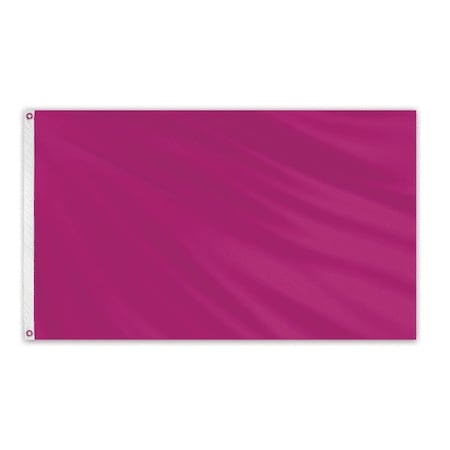 Global Flags Unlimited Solid Color Outdoor Nylon Flag 3' x 5' - Crimson 204648